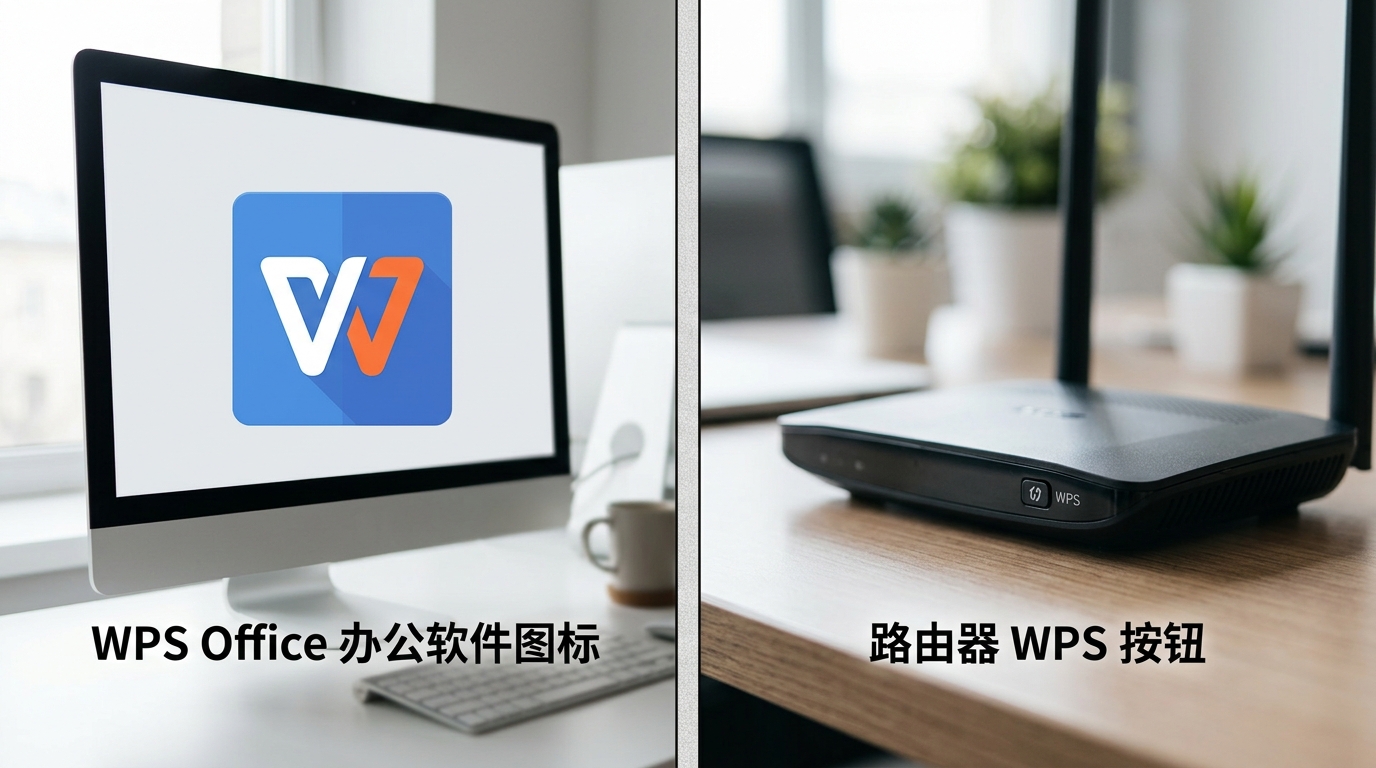 WPS 含义对照表 办公软件与路由器功能区分