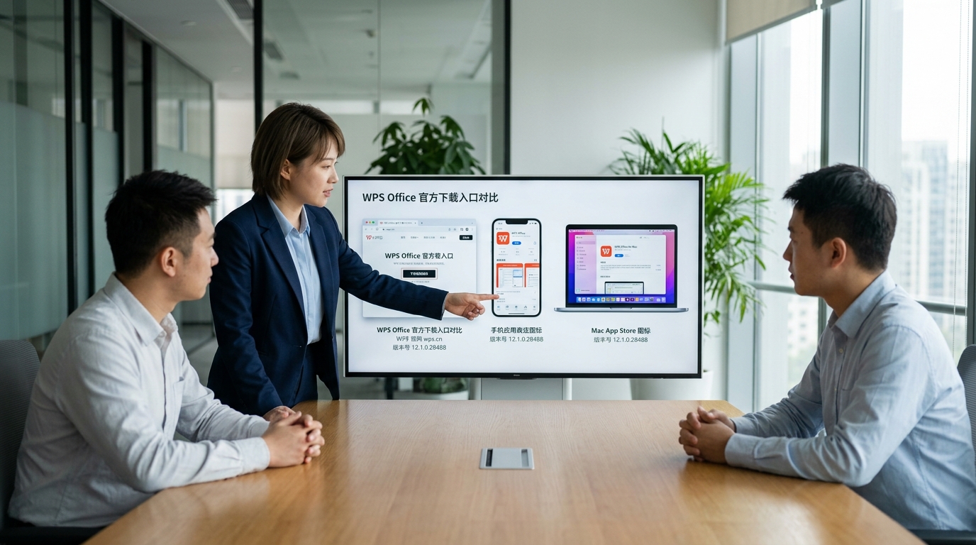 WPS下载官方渠道:官网wps.dev、手机应用商店、Mac App Store三个安全入口