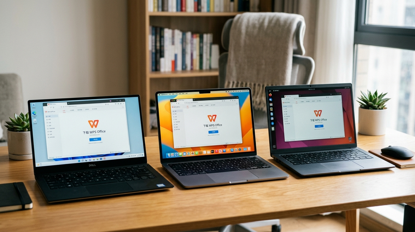 WPS下载在Windows、Mac、Linux三系统的配置对比