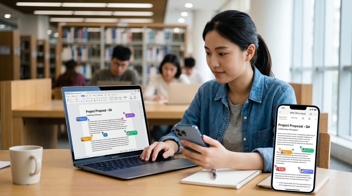 WPS Office 多端云文档协同编辑场景