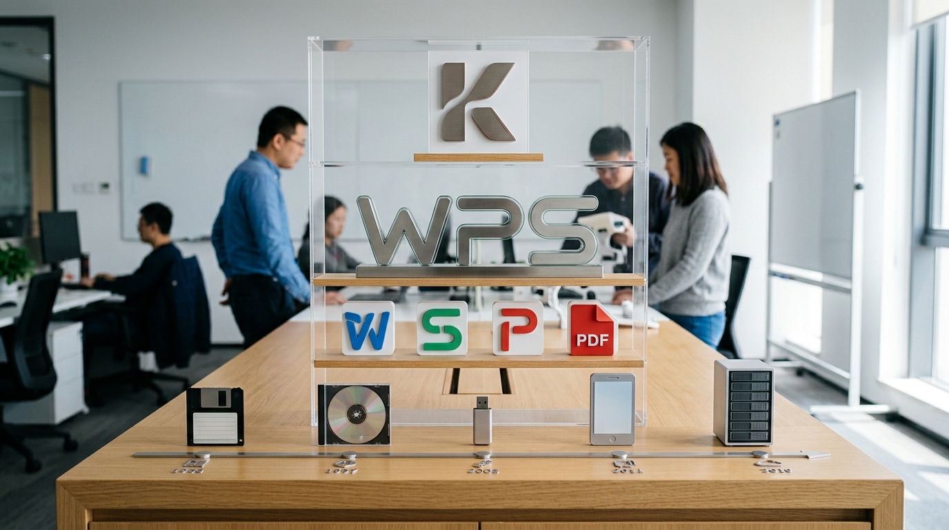 WPS与WPS Office、金山办公的名称关系与发展时间轴